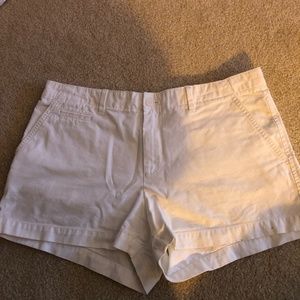 White Shorts